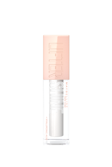 Maybelline唇膏超光亮水潤豐盈唇彩001瑩彩珍珠